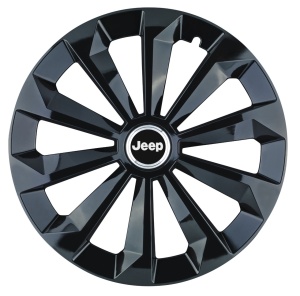 Set 4 capace roti Fame Negru R15 pentru gama auto Jeep - Img 1