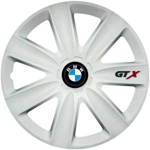 Set 4 Capace Roti GTX Alb R15, Compatibil Cu BMW - Img 1