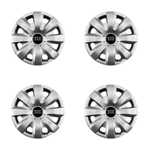 Set 4 capace roti potrivite jantelor de 15 inchi (R15) compatibile gama Audi, model - 321 - Img 2