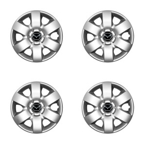 Set 4 capace roti potrivite jantelor de 15 inchi (R15) compatibile Mazda, Model - 310 - Img 2