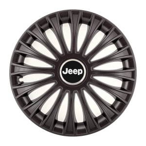 Set 4 Capace Roti, potrivite jantelor de R14, pentru Jeep, model dino Negru - Img 3