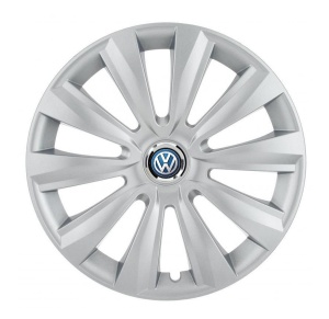 Set 4 Capace Roti, potrivite jantelor de R16, pentru Volkswagen, model delta cromat - Img 1