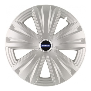 Set 4 Capace Roti, potrivite jantelor de R16, pentru Volvo, model glory Gri - Img 3