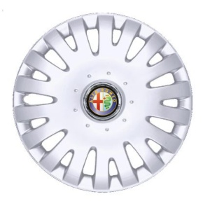 Set 4 Capace Roti R16, Potrivite Jantelor de 16 inch, Pentru Alfa Romeo, Model 403