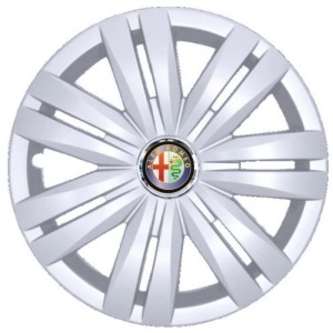 Set 4 Capace Roti R16, Potrivite Jantelor de 16 inch, Pentru Alfa Romeo, Model 427 - Img 3
