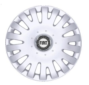 Set 4 Capace Roti R16, Potrivite Jantelor de 16 inch, Pentru Fiat, Model 403