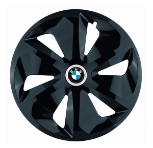 Set 4 Capace Roti Roco Negru R15, pentru BMW, model roco negru - Img 1