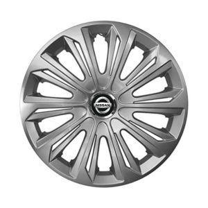 Set 4 capace roti Strong silver varnished R14 Compatibil Cu Nissan - Img 3