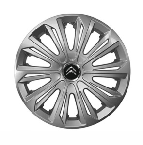 Set 4 capace roti Strong silver varnished R15 Compatibil Cu Citroen