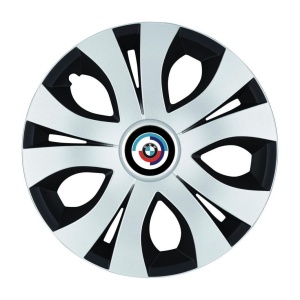 Set 4 Capace Roti Top Gri-Negru R14, Compatibil Cu BMW Nou - Img 2