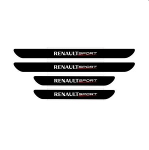 Set 4 stickere protectie praguri pentru Renault Sport
