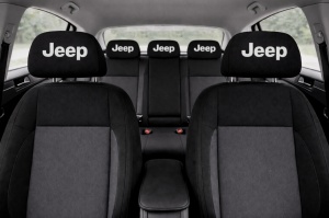 Set 5 huse tetiere negre, pentru gama auto JEEP - Img 3