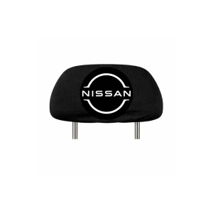 Set 5 huse tetiere negre, pentru gama auto NISSAN NOU - Img 2