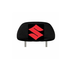 Set 5 huse tetiere negre, pentru gama auto SUZUKI - Img 2
