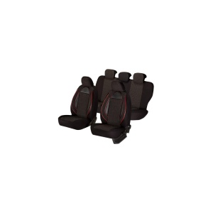 SET HUSE SCAUN RACING NEGRU - Img 2