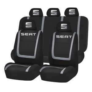 Set Huse Scaune Universale Compatibile cu Seat – Negru/Gri