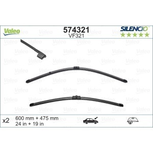 Set Stergatoare Valeo Silencio X.Trm 600/475 Mm Vf321 - Img 3