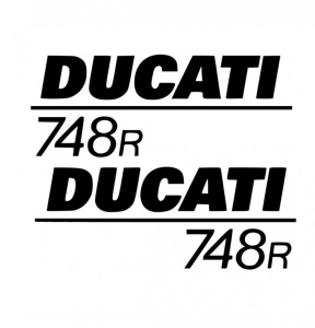 Set Sticker Ducati 748 15 cm, Creative Rey®