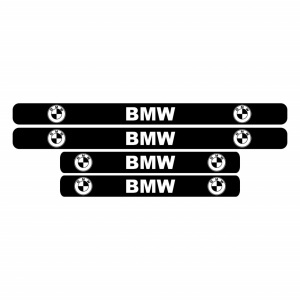 Set stickere praguri BMW, sticker decorativ - Img 2