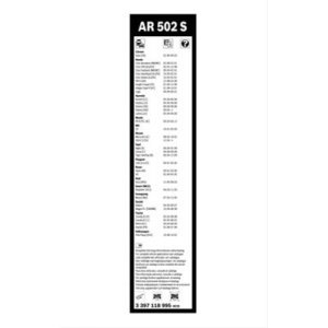 Stergatoare Bosch Aerotwin 500/450 mm (kit retrofit) 1991-2012 - Img 3