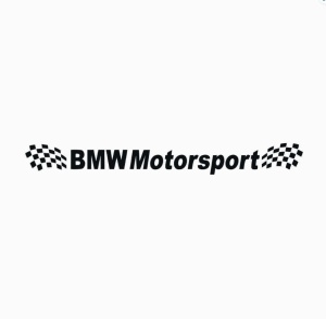 Sticker Bmw MotorSport 30x3 cm, Creative Rey®