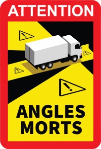 Sticker camion pentru bara de protectie autoadeziv, Creative Rey, 17x25cm