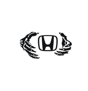Sticker Hand Honda 18x5.7 cm, Creative Rey®