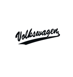 Sticker Volkswagen Scris 15x5.5 cm, Creative Rey®