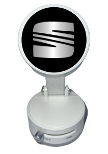 Suport Magnetic ALB cu Ventuza si Brat Reglabil Pentru SEAT