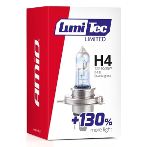 BEC HALOGEN H4 12V 55W LUMITEC+130%
