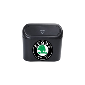 Coș De Gunoi Auto Pentru Depozitare și Curățenie Pentru Skoda