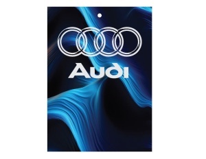 Odorizant auto Audi 7,5x10 cm, New Car - Img 2