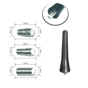 Radio Antena Auto, Flexzon, FM / AM, Mini, Sport, Cauciuc, Lungimea 6,5cm - Img 3