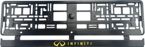 Set 2 bucati, suport numar inmatriculare Infiniti I