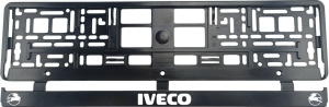 Set 2 bucati, suport numar inmatriculare IVECO