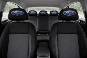 Set 2 huse tetiere negre, pentru gama auto FORD - Img 3
