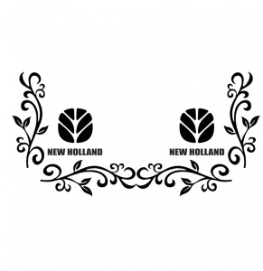 Set 2 stickere new Holand geamuri laterale 30 cm, Creative Rey®