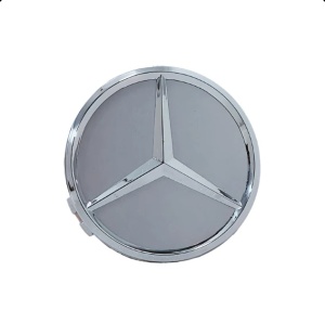 Set 4 Capace jante aliaj Mercedes Benz 75mm Gri - Img 2