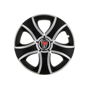 Set 4 Capace Roti 14 inchi (R14) Bis Gri-Negru, Compatibile Cu Range Rover - Img 3