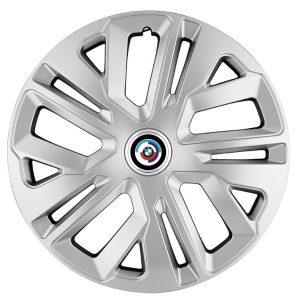 Set 4 Capace Roti 14 inchi (R14) Raven Gri Compatibile Cu Bmw Nou - Img 2