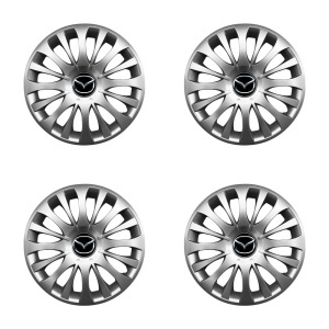 Set 4 Capace Roti 15 inchi (R15) Compatibile Cu MAZDA model - 329 - Img 2