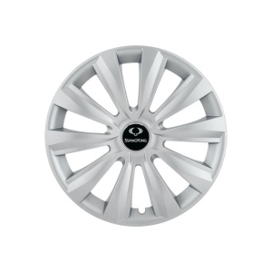 Set 4 capace roti 15 inchi (R15) Delta Gri, Compatibile cu SsangYong - Img 3