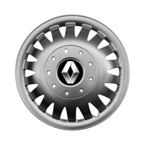 Set 4 capace roti 16 inchi (R16) bombate compatibile Renault MASTER, model 410 - Img 2