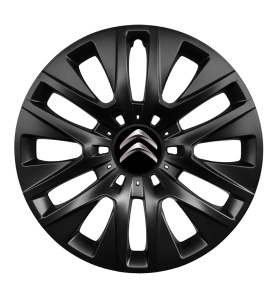 Set 4 capace roti 16 inchi (R16) compatibile CITROEN, Model 429 Black