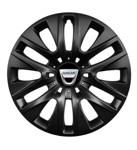 Set 4 capace roti 16 inchi (R16) compatibile DACIA, Model 429 Black