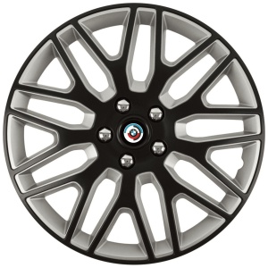 Set 4 Capace Roti 16 inchi (R16) Dakar Negru-Gri, Compatibile Cu BMW NOU