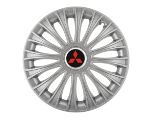 Set 4 capace roti 16 inchi (R16) Dino Gri, Compatibile cu Mitsubishi