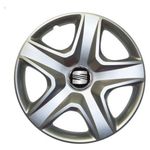 Set 4 Capace Roti 16 inchi (R16) Pentru Seat, Model 418 - Img 3