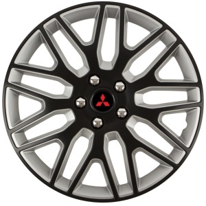 Set 4 Capace Roti 17 inchi (R17) Dakar Negru-Gri, Compatibile Cu Mitshubisi
