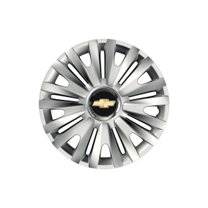 Set 4 capace roti Cu Inel Cromat Royal R15 pentru gama auto Chevrolet - Img 1